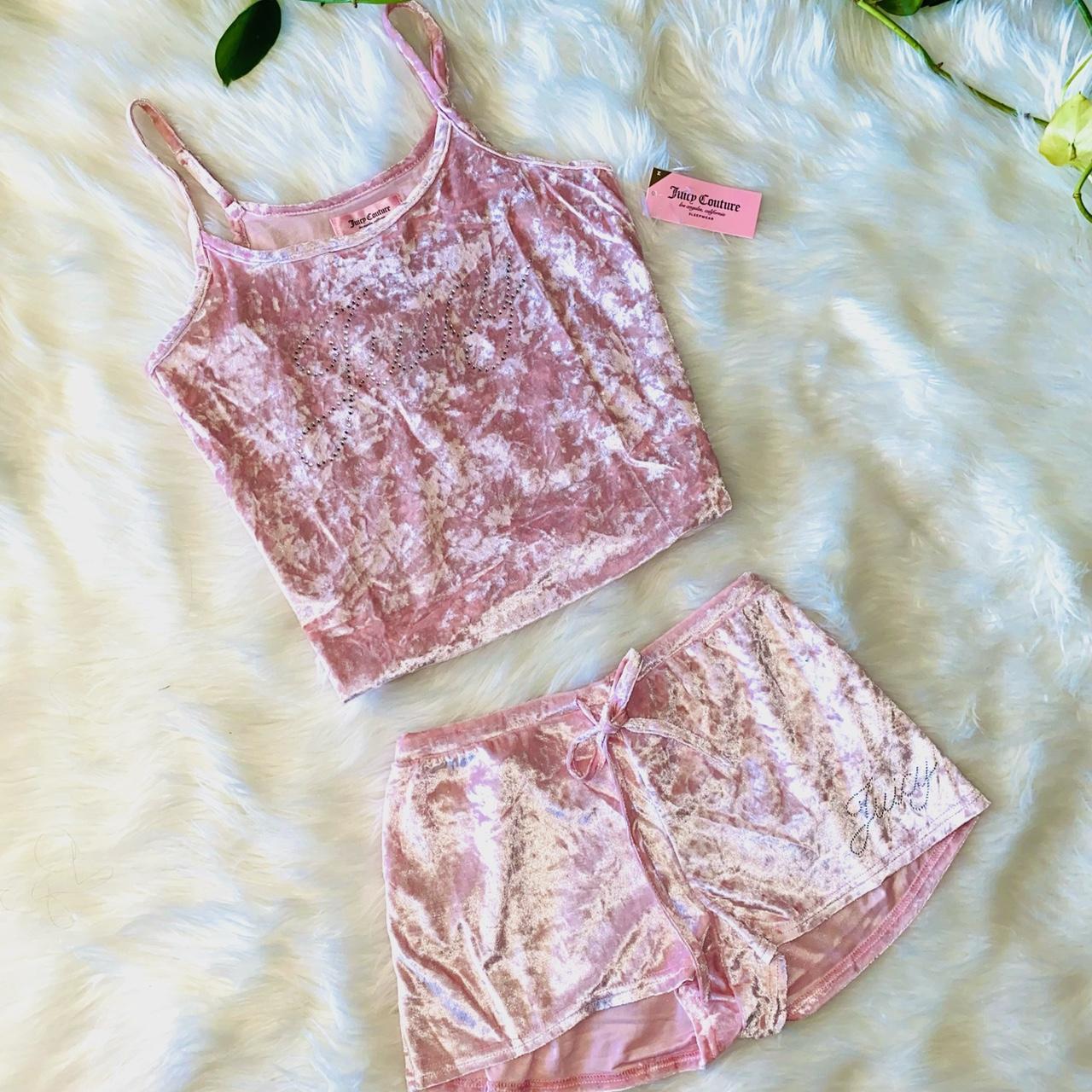 Juicy Couture Women's Pink Pajamas | Depop