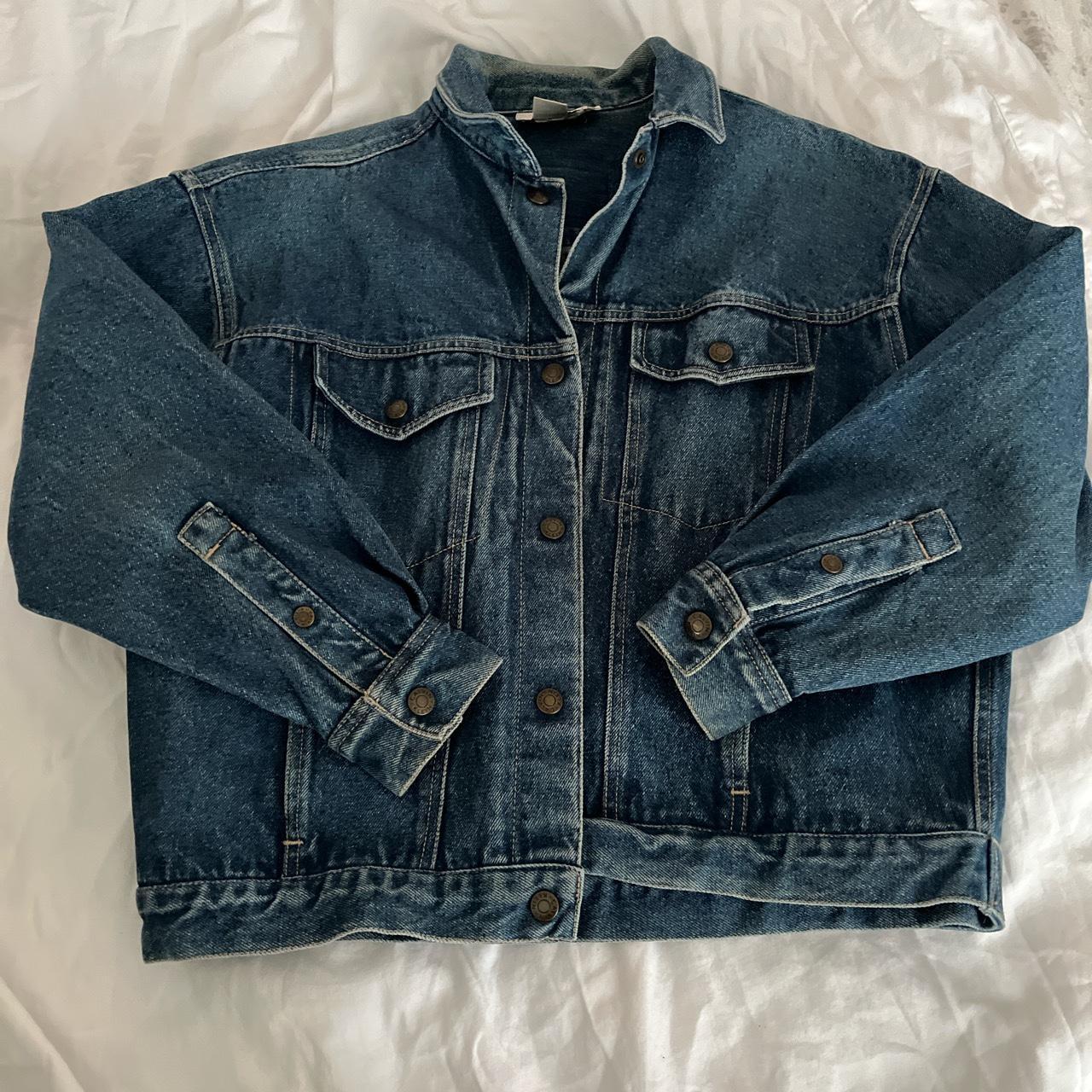 CALVIN KLEIN JACKET ~ vintage 90s jean jacket from... - Depop