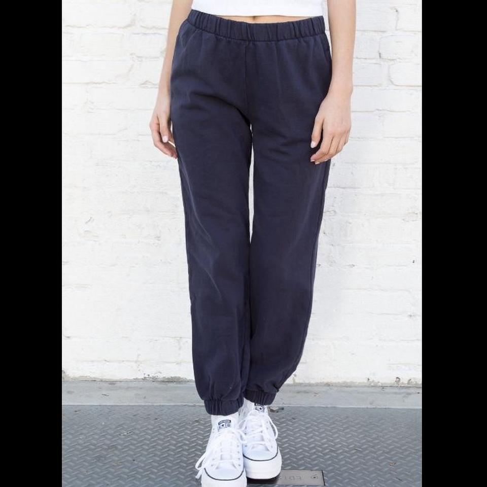 brandy melville navy blue sweatpants never worn Depop