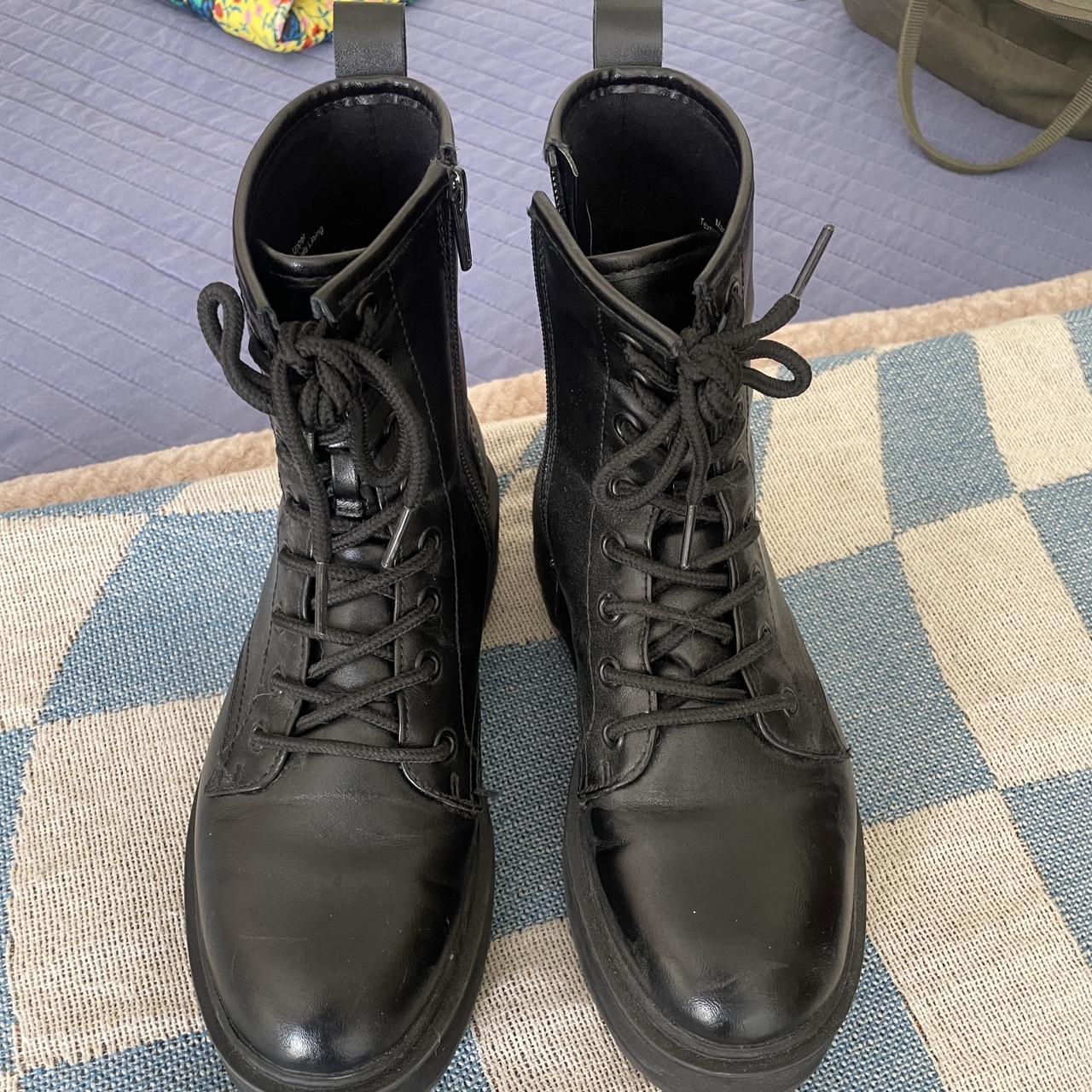 Doc marten look alike boots - Depop