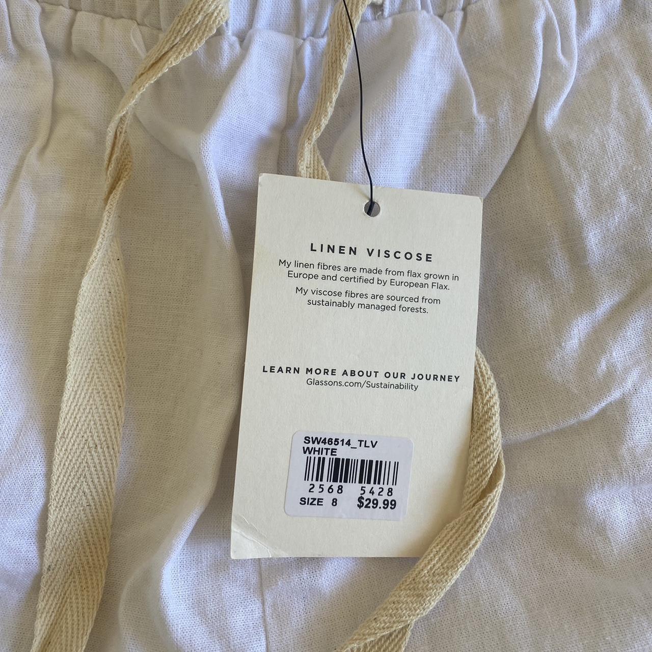 traceable linen shorts from glassons but with beige... - Depop