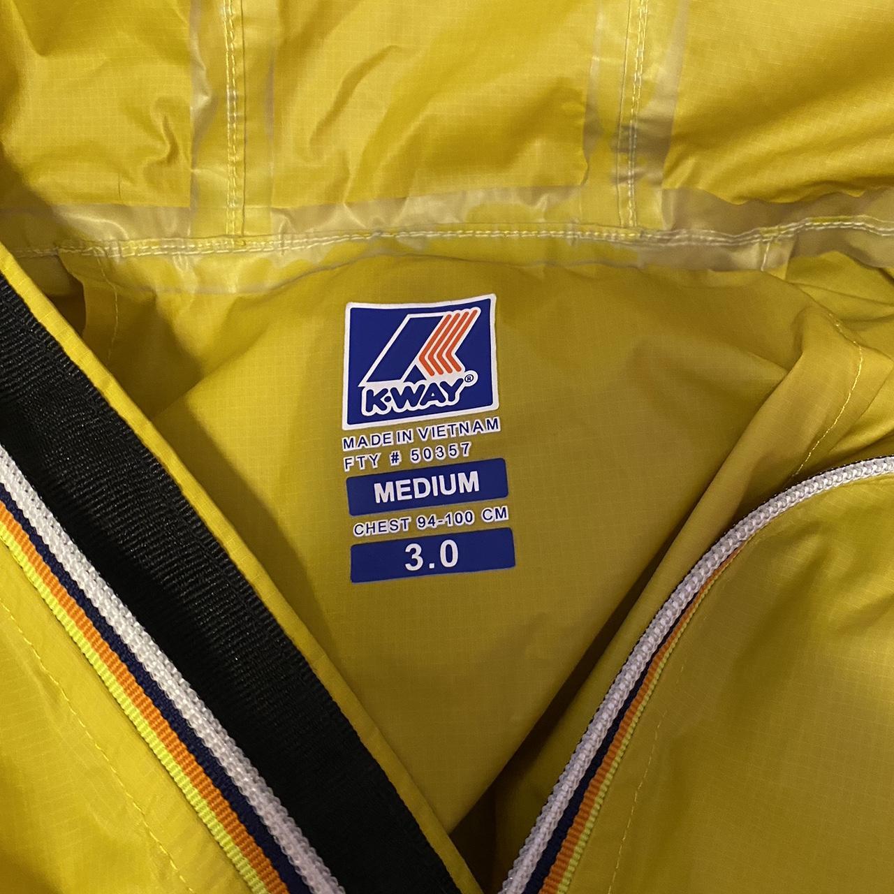 K-Way Men's Yellow Coat (2)