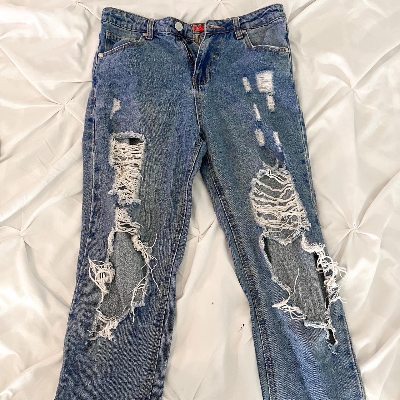 Straight Cut Jeans #jeans #straightcut #blue #denim - Depop