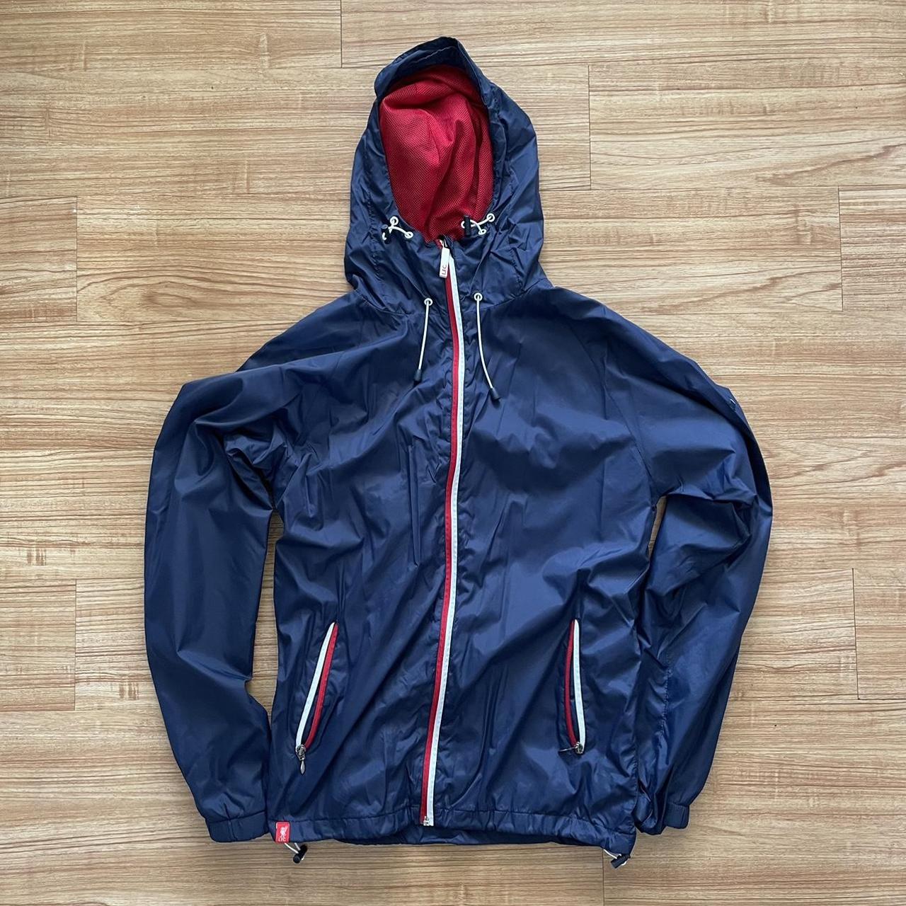 Afc Windbreaker Rain Jacket AFC En's Nylon Hooded Jacket With