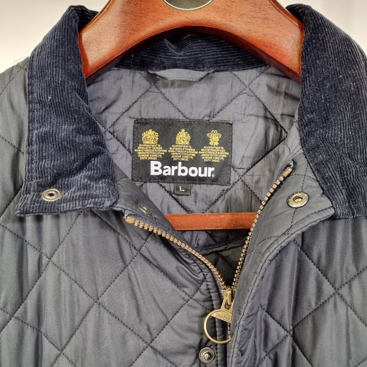 Barbour Men's Black Jacket | Depop