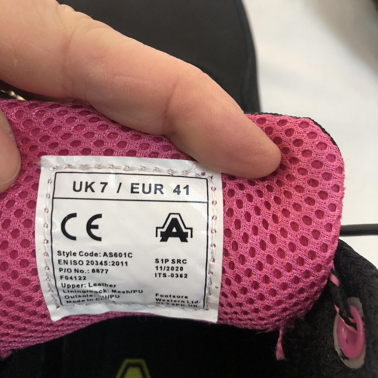 amblers ladies safety shoes