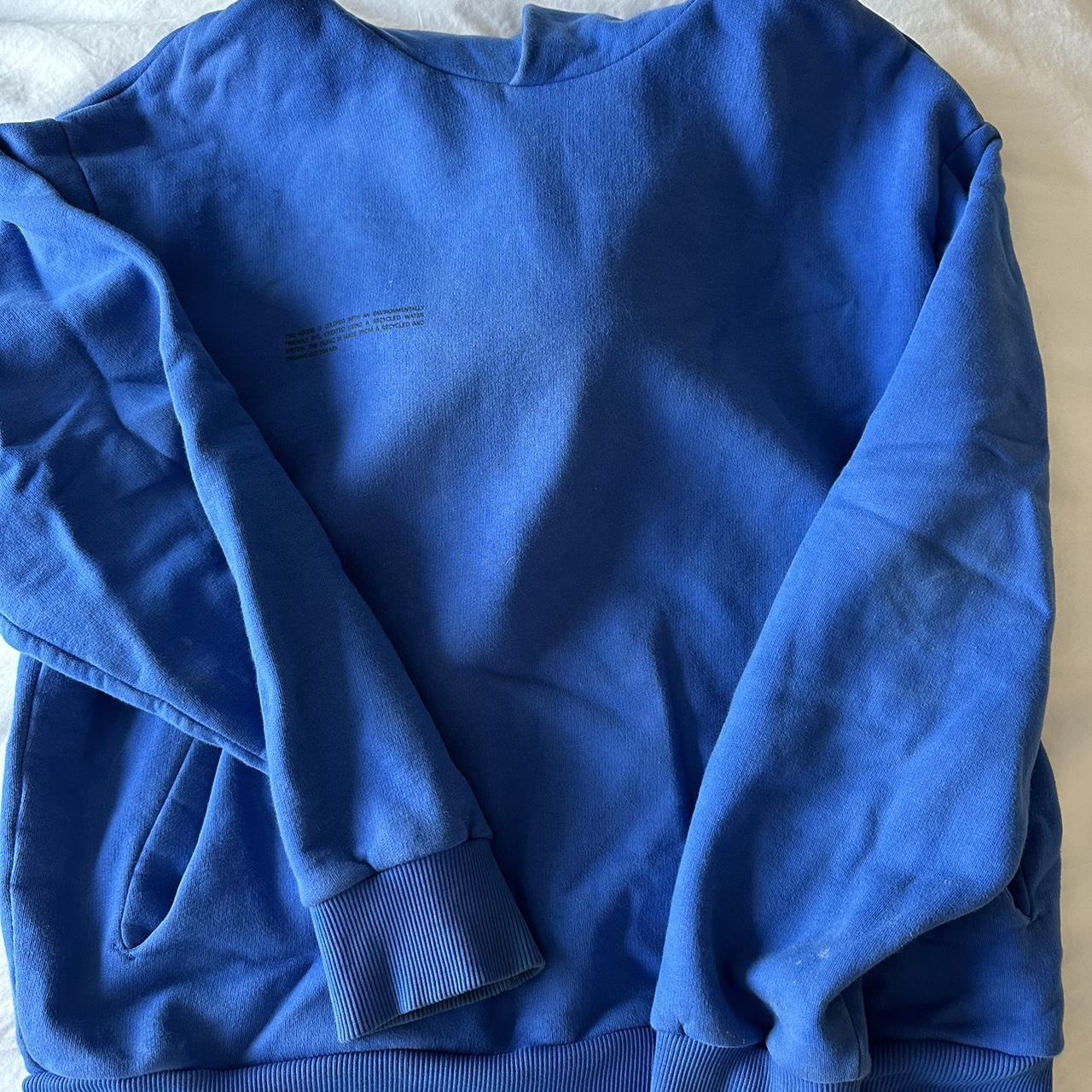Cobalt blue pangaia hoodie Worn a few times but no... - Depop