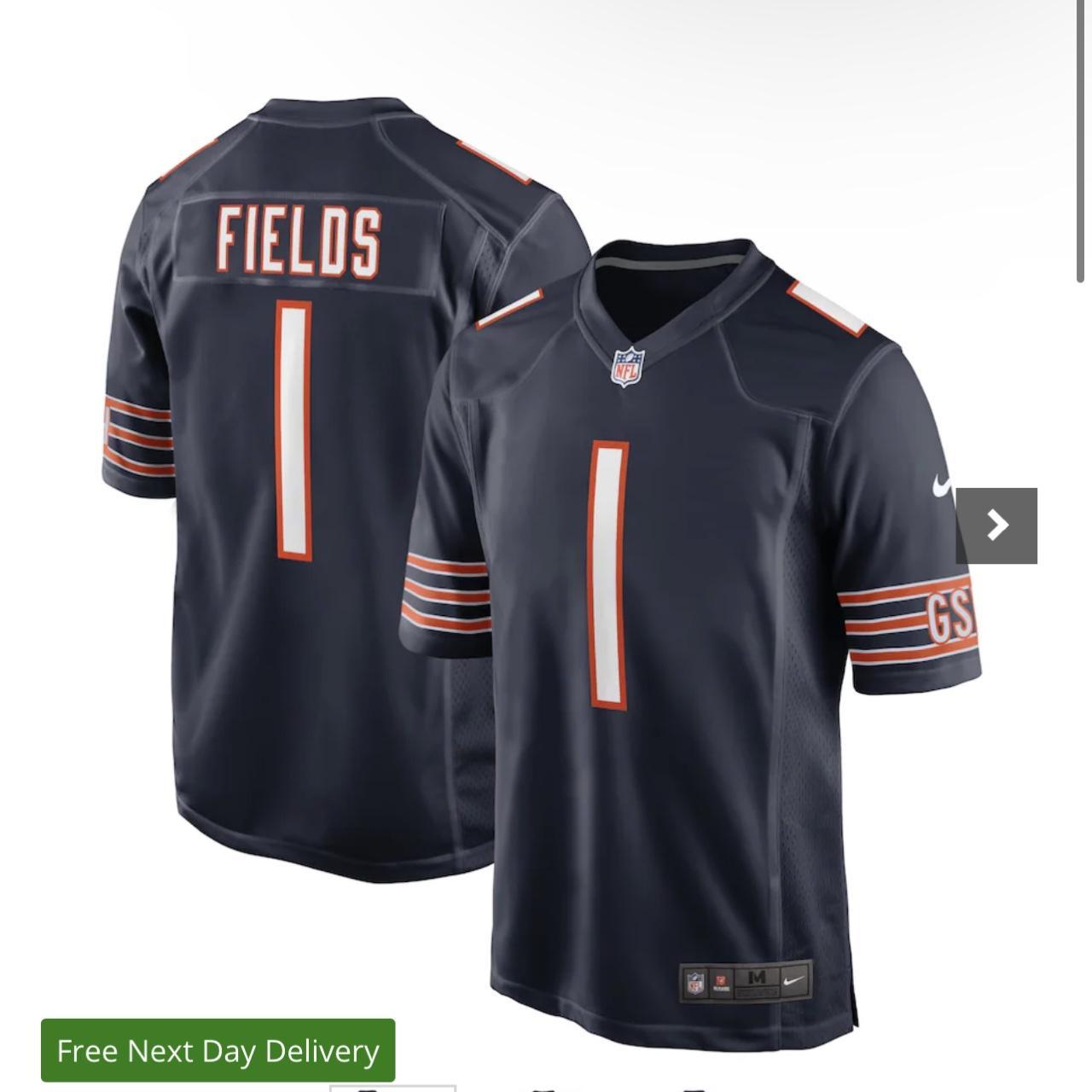 Nike Chicago Bears Elite Jersey SZ 52 Justin Fields - Depop