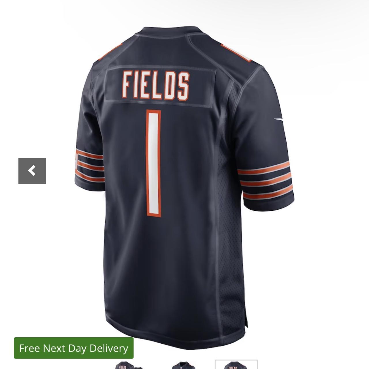 JS2369 #1 Justin Fields Chicago Bears Vapor - Depop