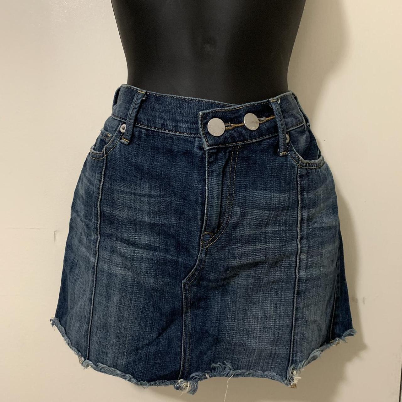 True Religion Women's Skirt | Depop