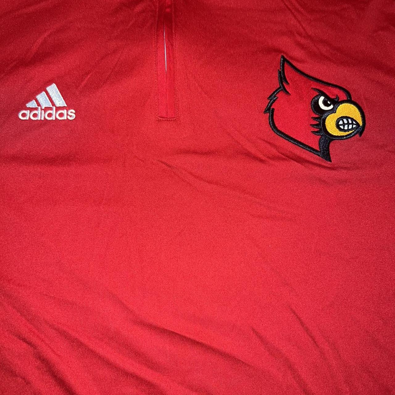 Vintage Louisville Cardinals Full Zip Jacket Size XL - Depop