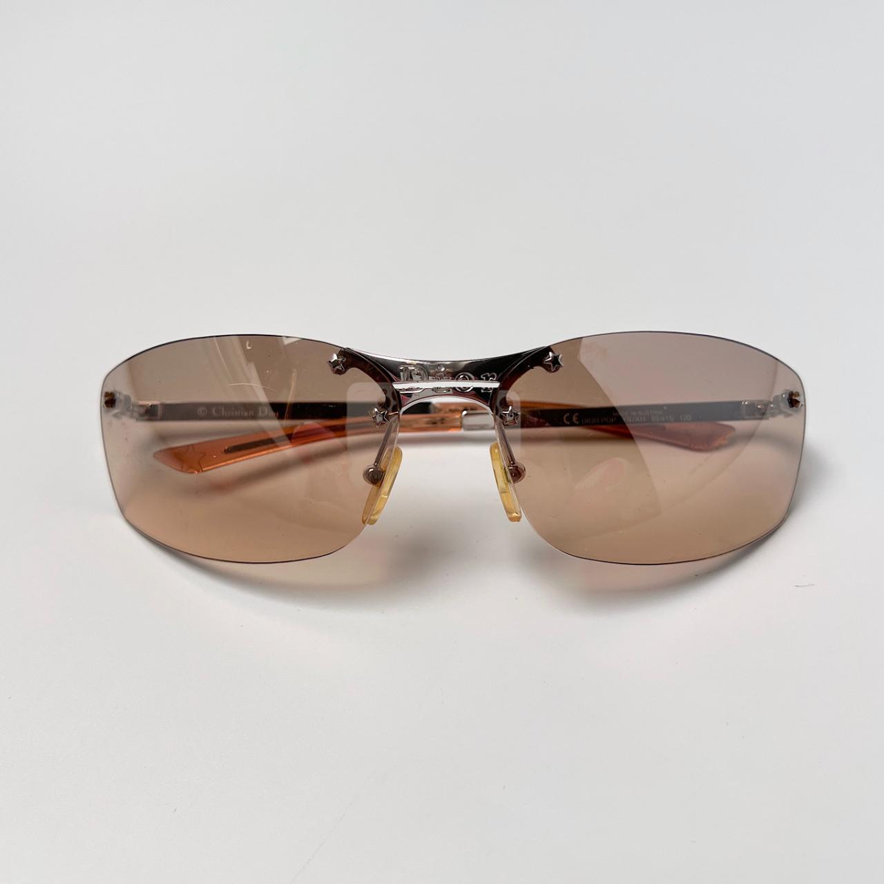 christian dior rimless sunglasses