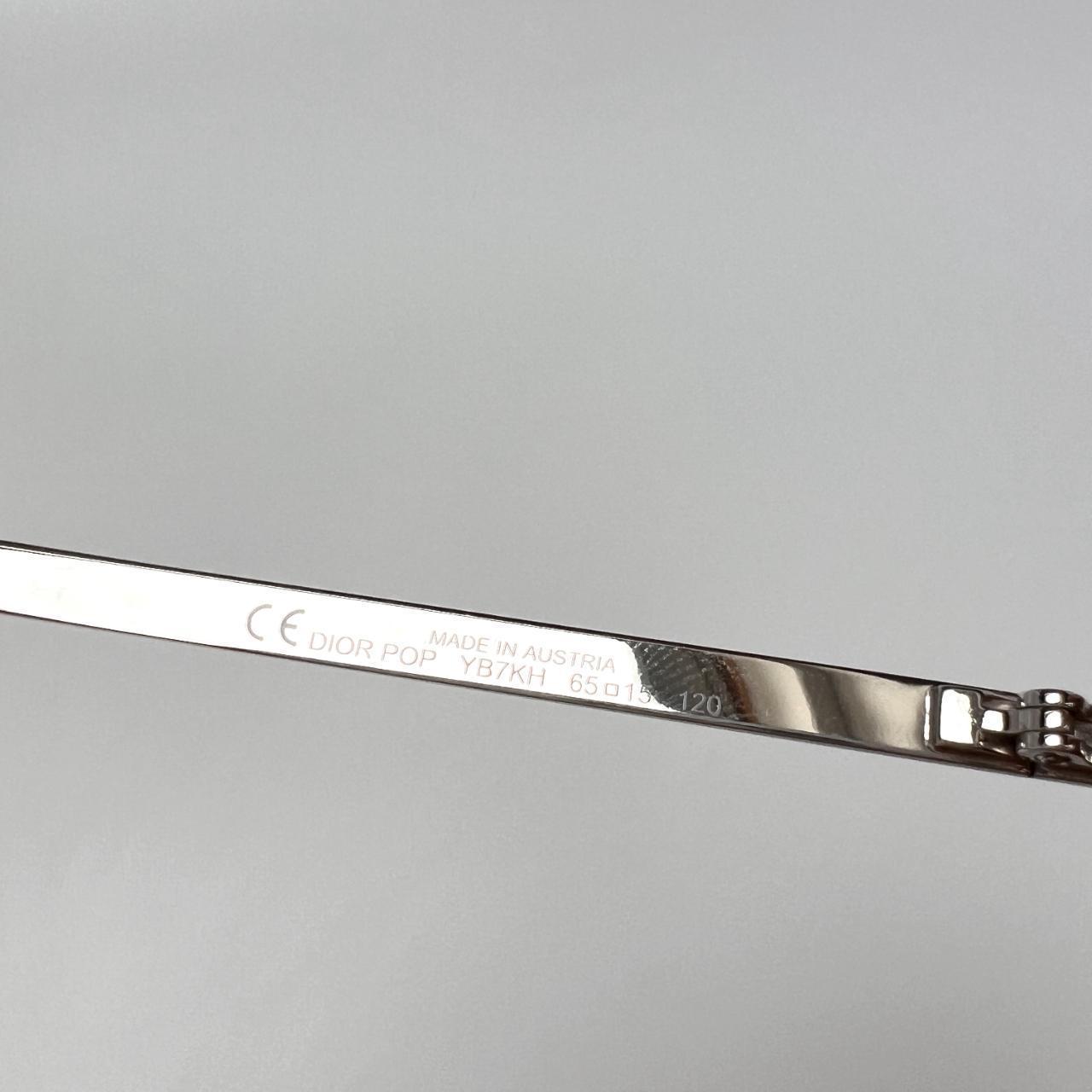 christian dior rimless sunglasses