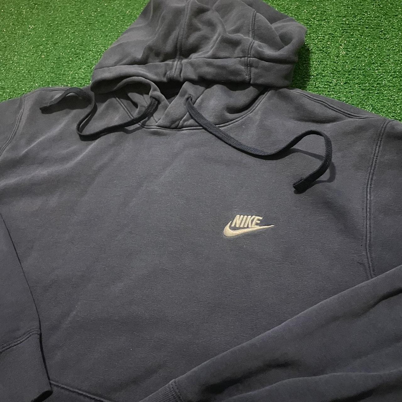 mens nike hoodie navy blue