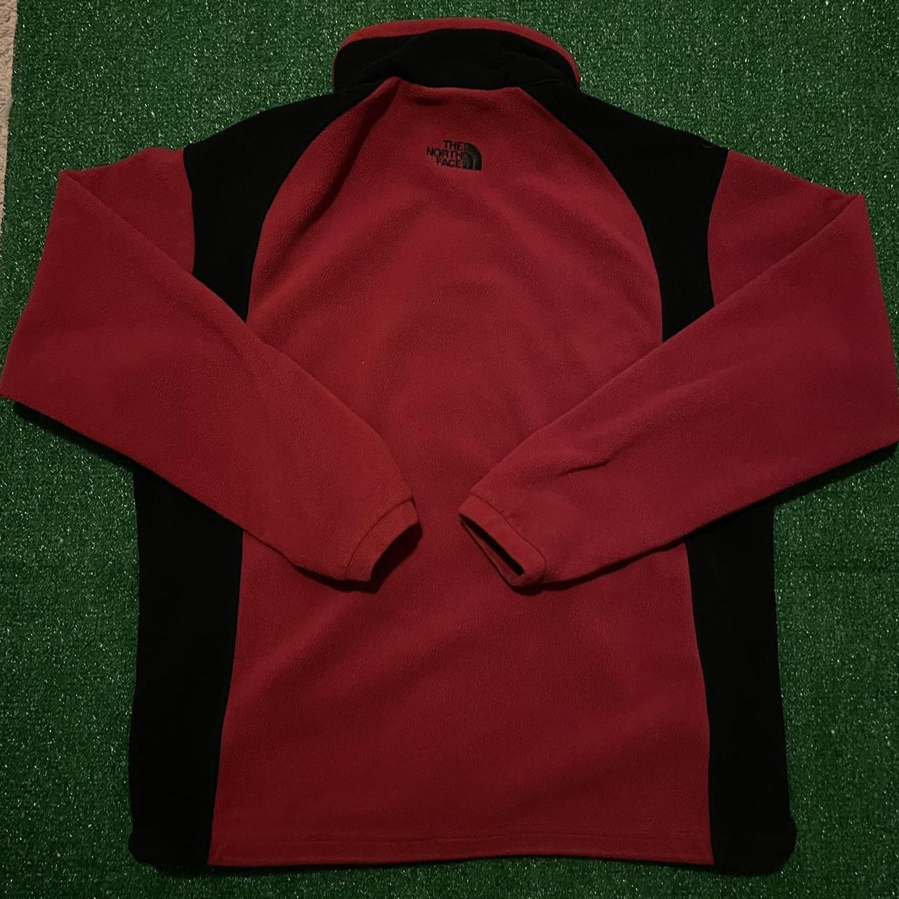The North Face Men's Red and Black Jacket (3)