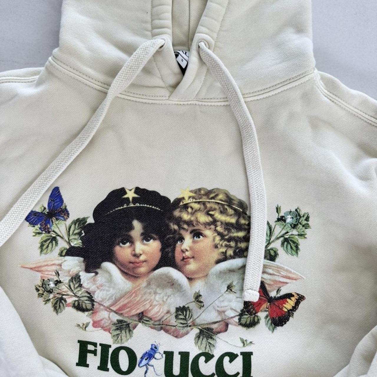 Fiorucci Women's Yellow Hoodie | Depop