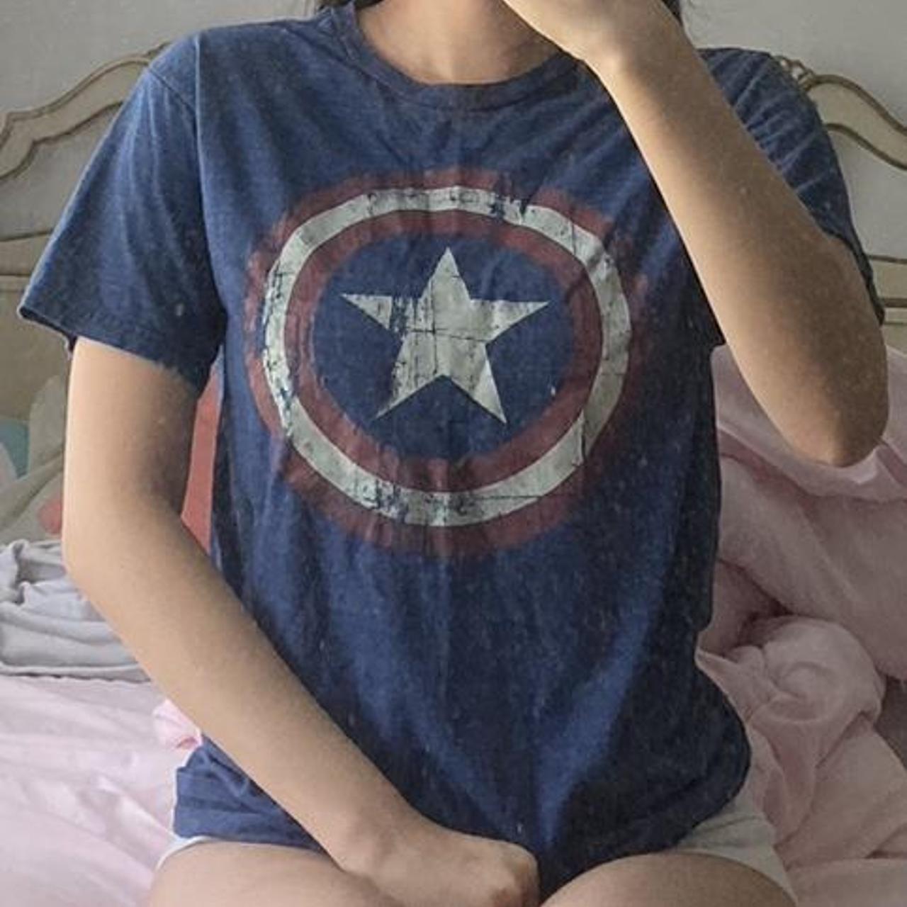 captain america shirt hot topic