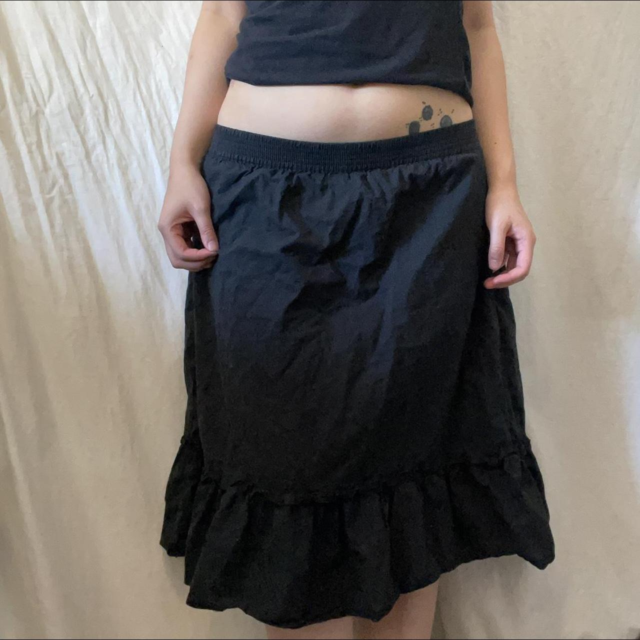 Merona Women S Black Skirt Depop