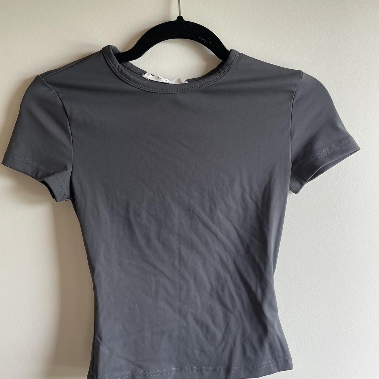 Peppermayo baby tee Soft material Grey - Depop