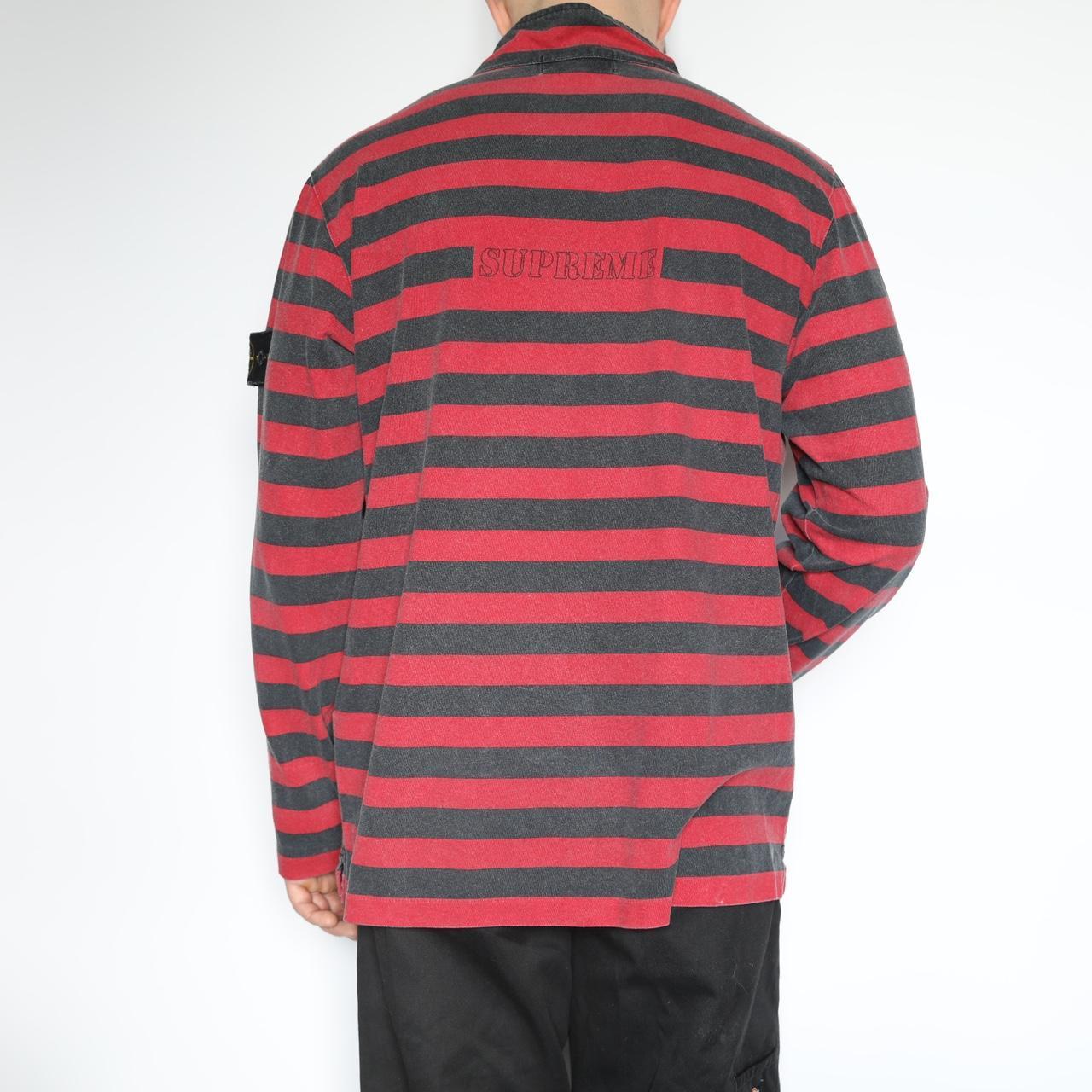 Stone Island x Supreme Quarter Zip Long Sleeve