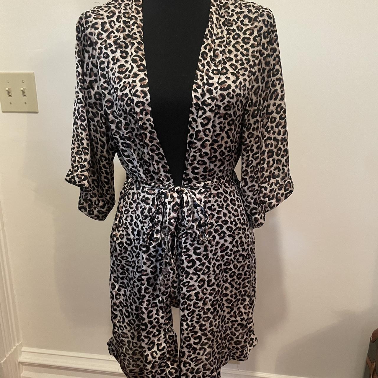 Robe discount h&m leopard