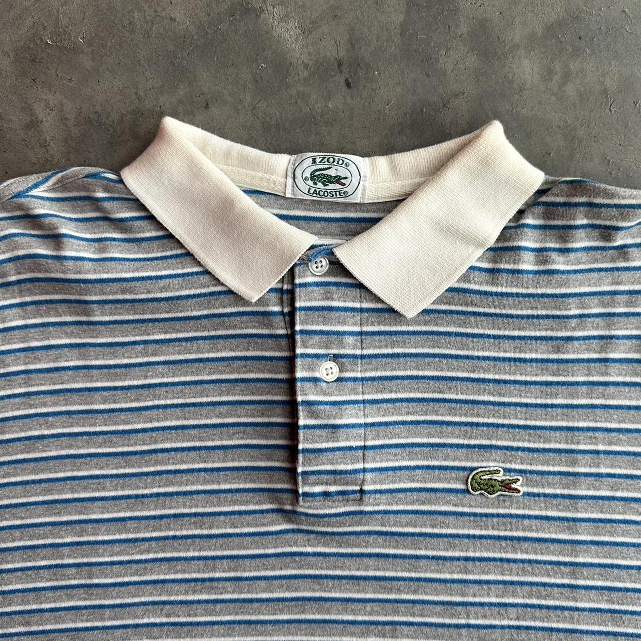 Vintage Lacoste Striped Polo