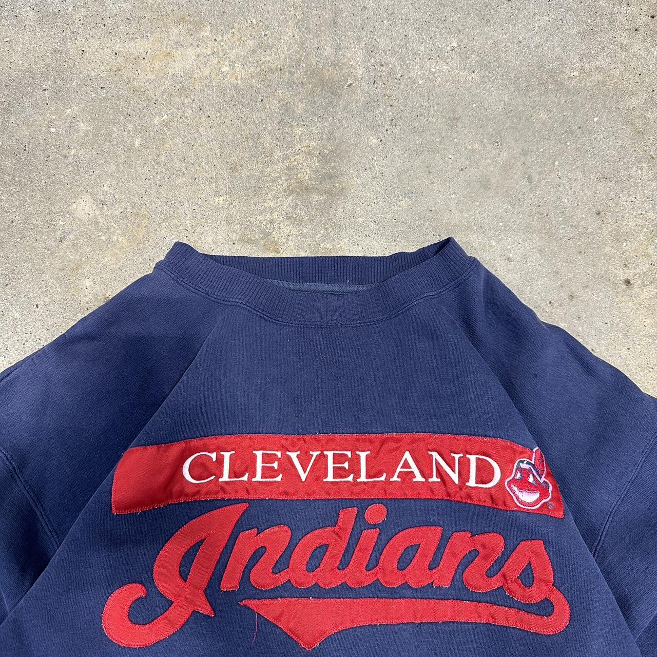  Majestic Athletic Cleveland Indians Crewneck