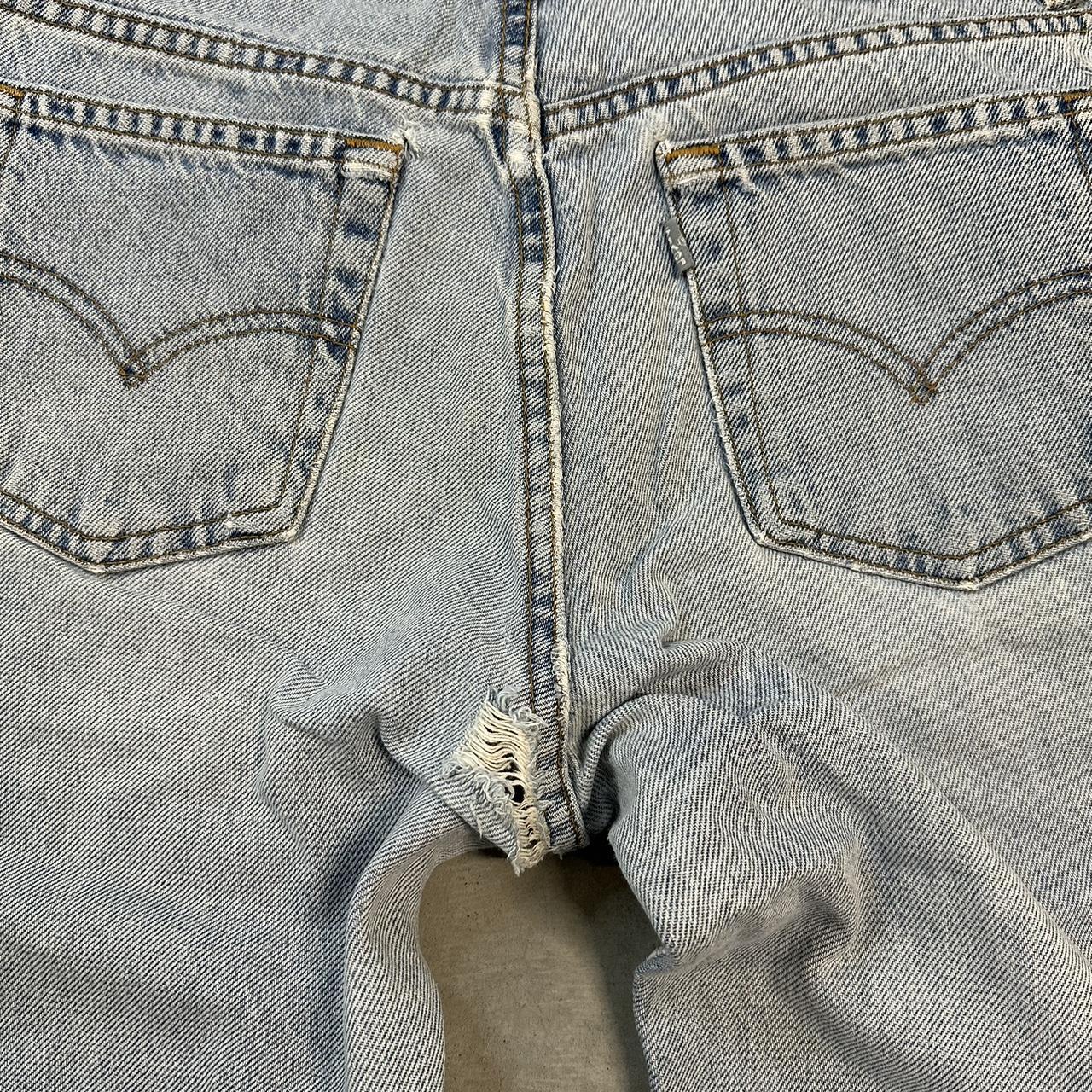 Vintage 90’s silver tab Levi’s hipster flare jeans...