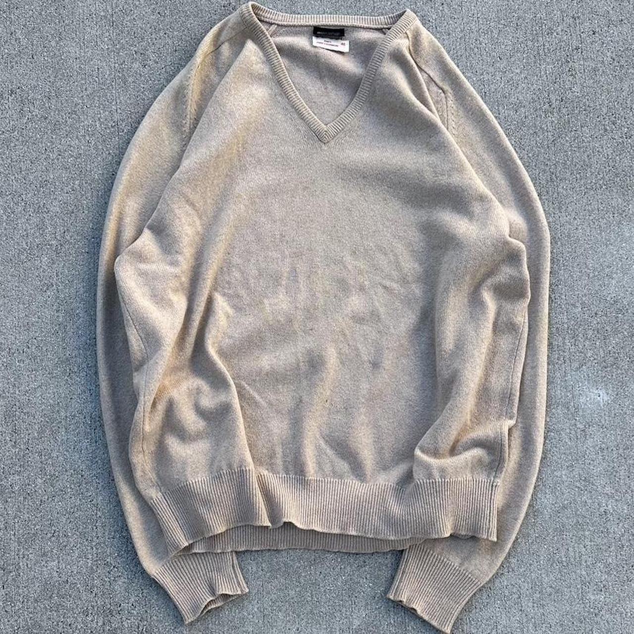 Vintage 60’s Brooks Brothers cashmere sweater size... - Depop