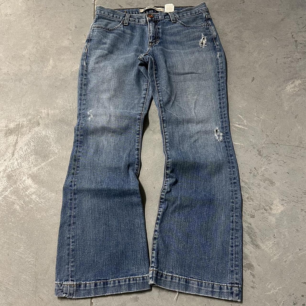 Vintage 90’s Gap flare jeans size wmns 4, measure... - Depop