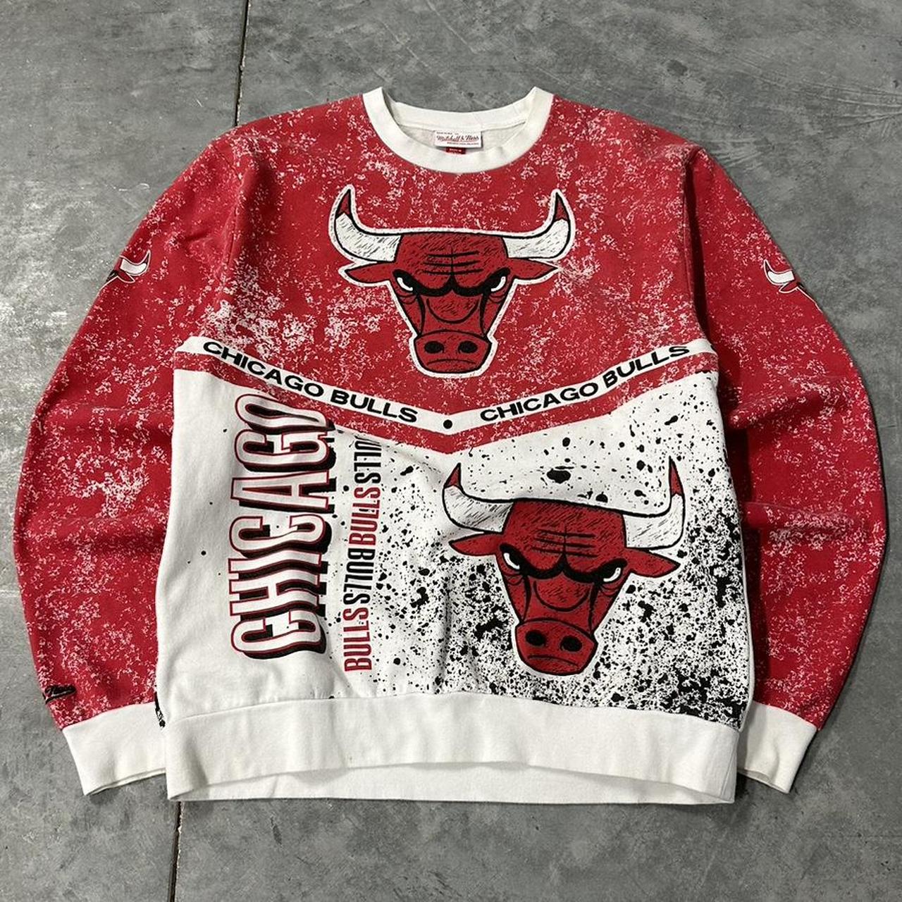 mitchell&ness Chicago Bulls y2k 刺繍ロゴ NBA 【公式通販】
