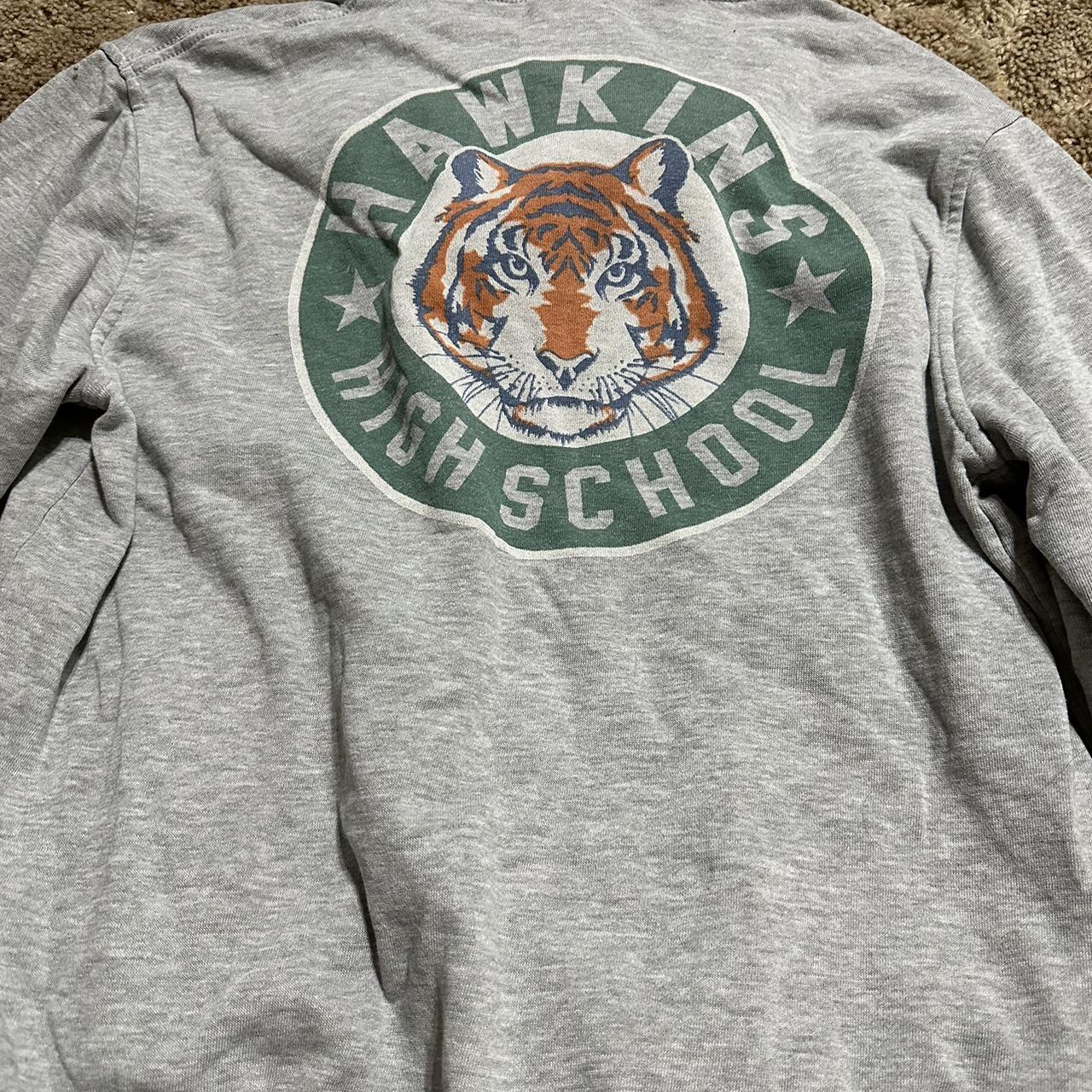 STRANGER THINGS Hawkins High School Hoodie Official - Depop