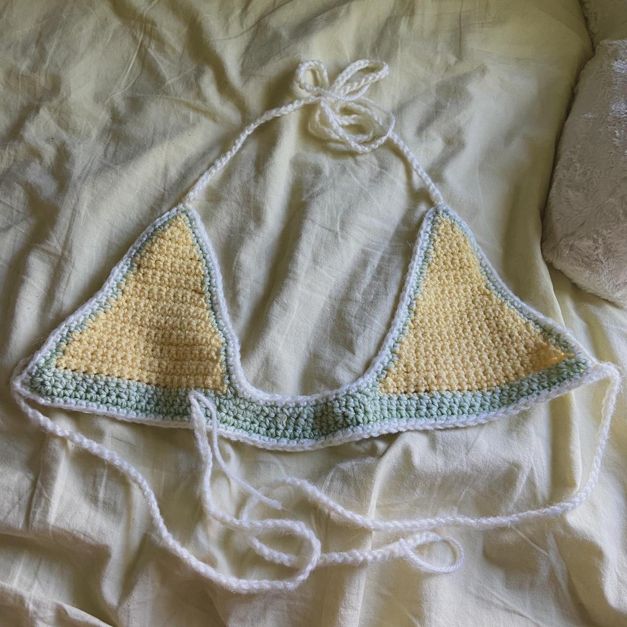 yellow crochettop 🌞 handmade by me