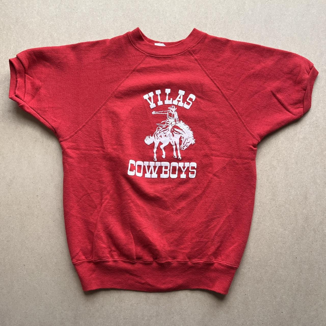 Vintage 50s 60s Velva Sheen Short Sleeve Overlock... Depop