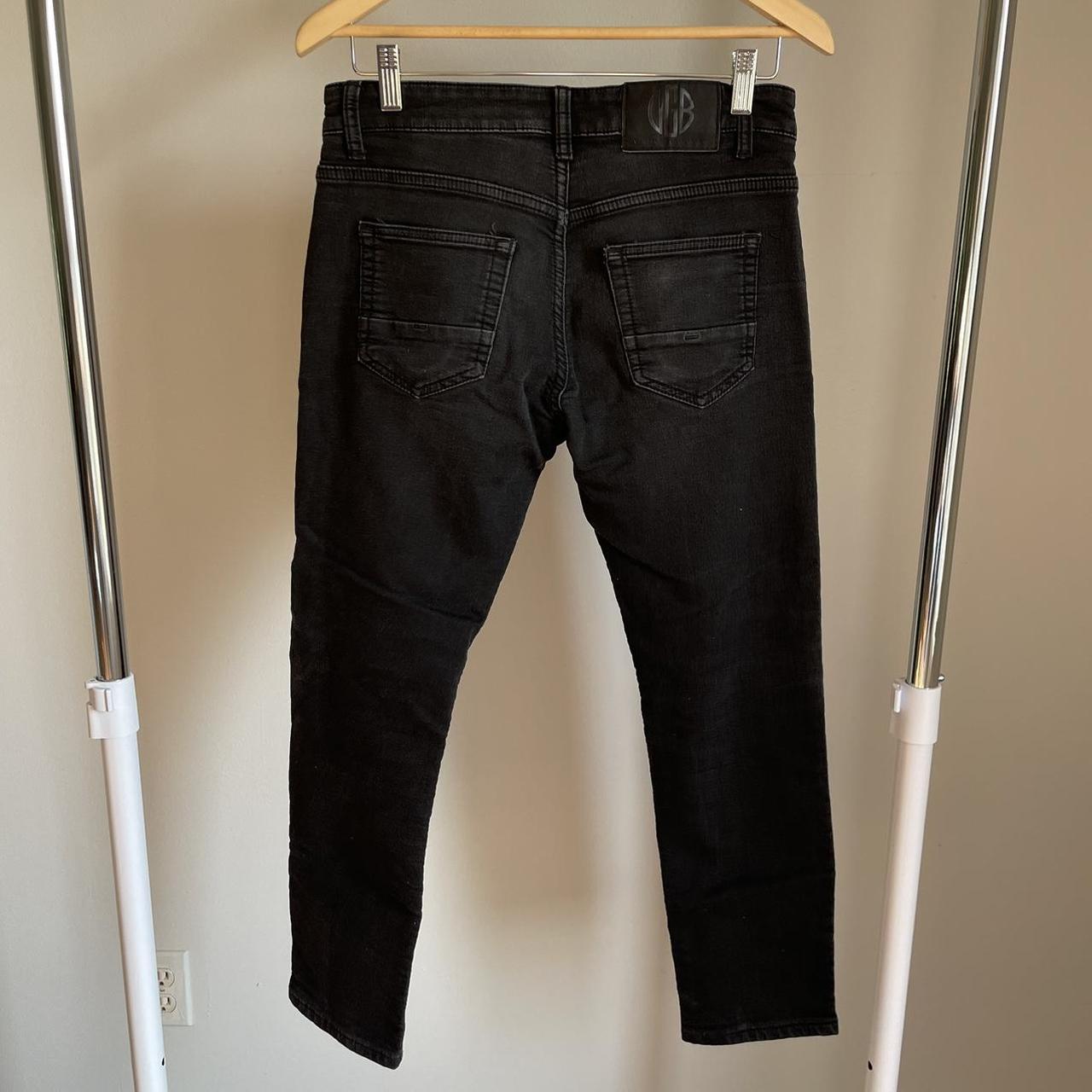 NWT Gapflex Max Mens Black Skinny Jeans in Washwell - Depop
