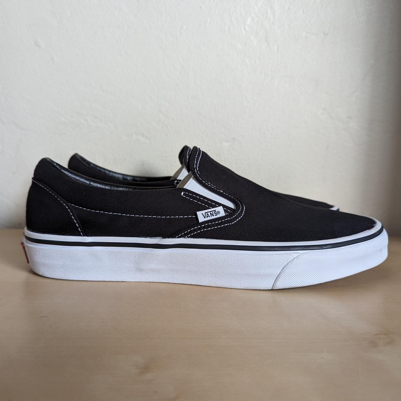 Vans black sale size 12