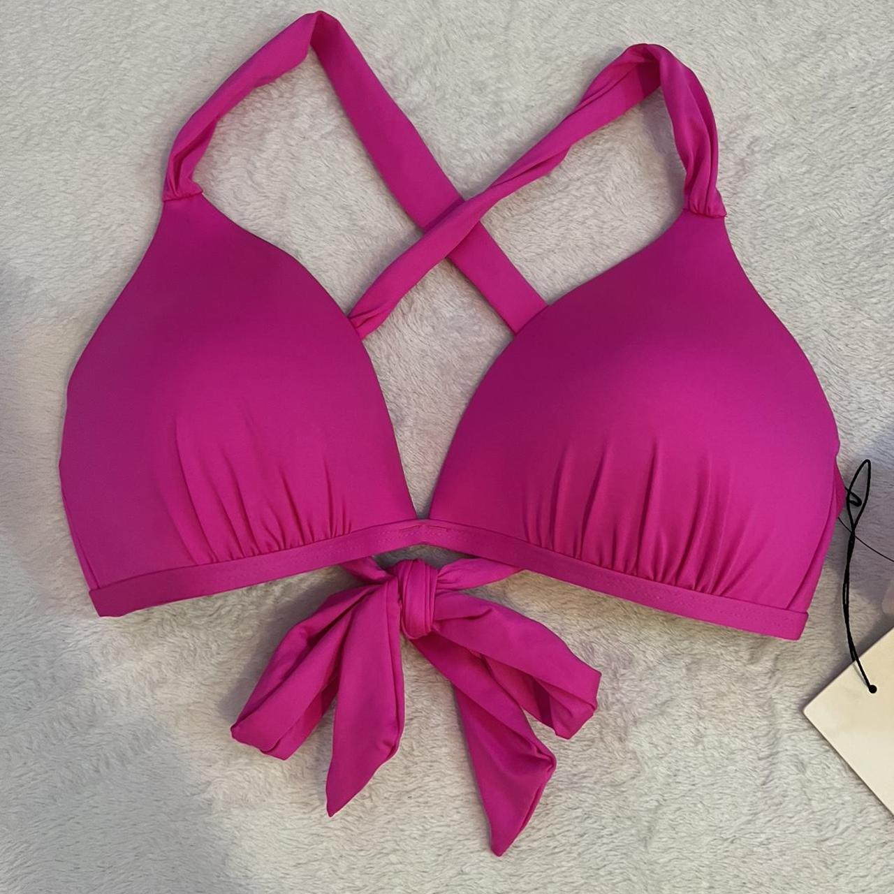 Dillard's Women's Pink Bikiniandtankinitops Depop
