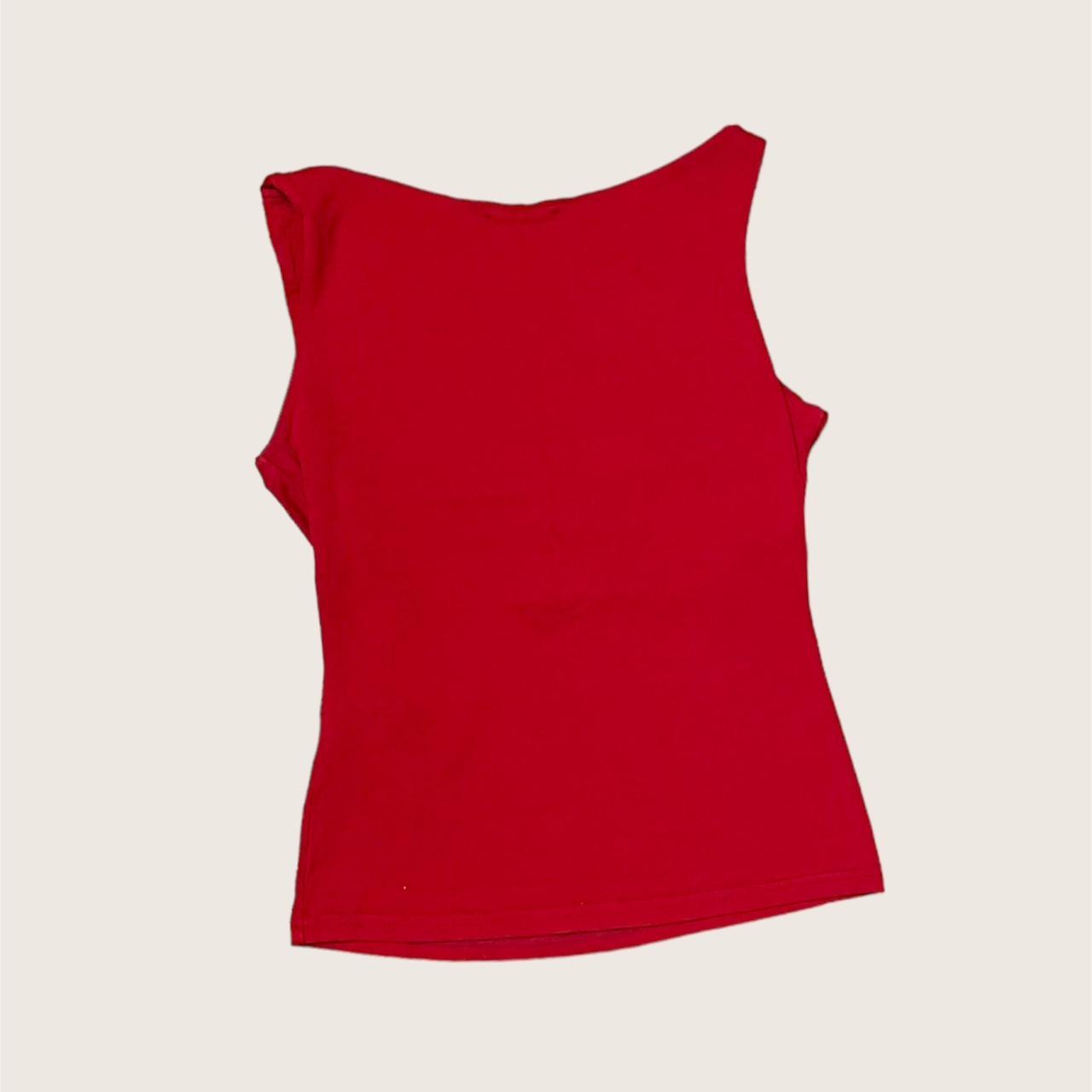 90s Jane Norman red vest top In very good condition... - Depop