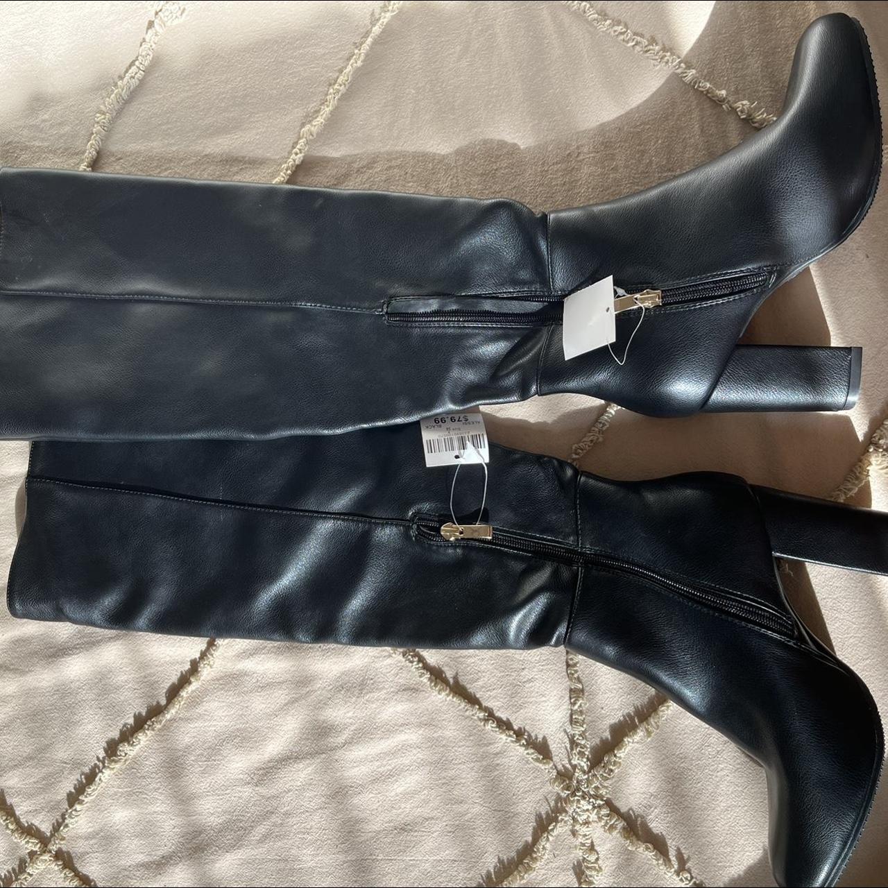 Brand new never worn knee high leather boots. Alessi... - Depop