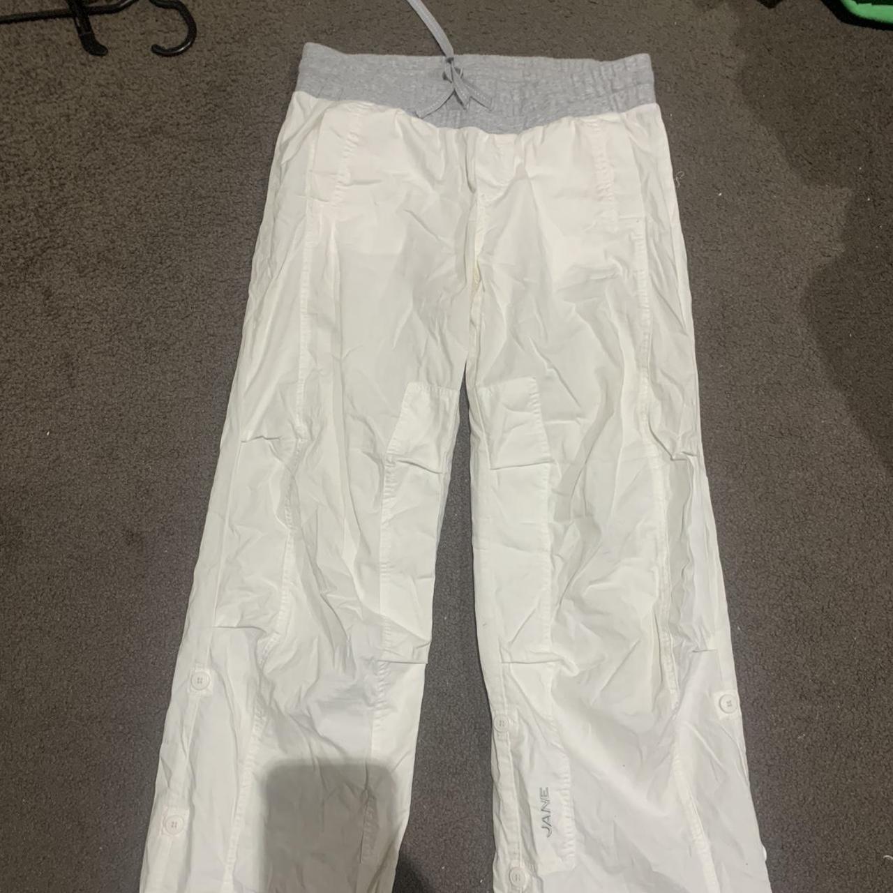 black and white lorna jane pants both perfect... Depop