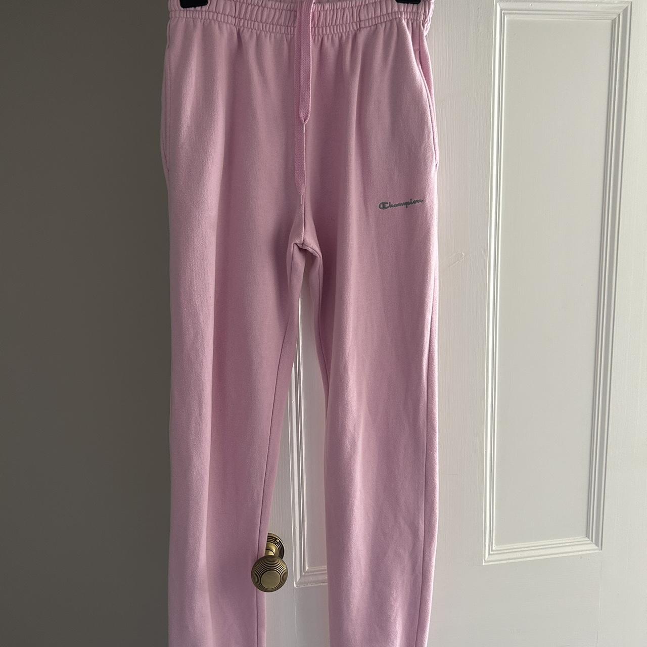 Pink champion best sale joggers womens