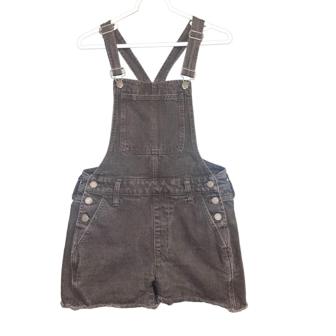 Adirondack short overalls hot sale in washed black