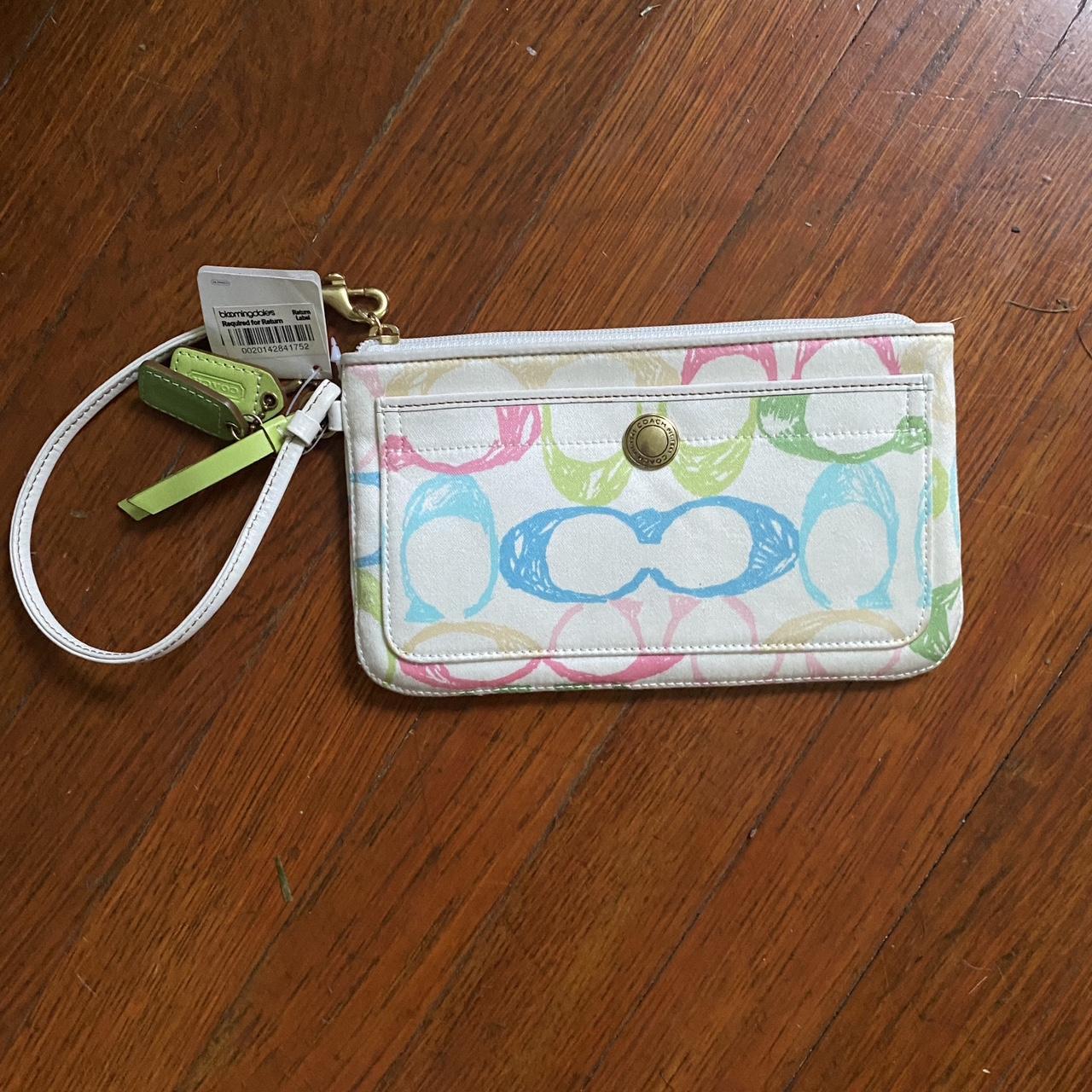 Coach Small Wristlet buy multicolor NWT