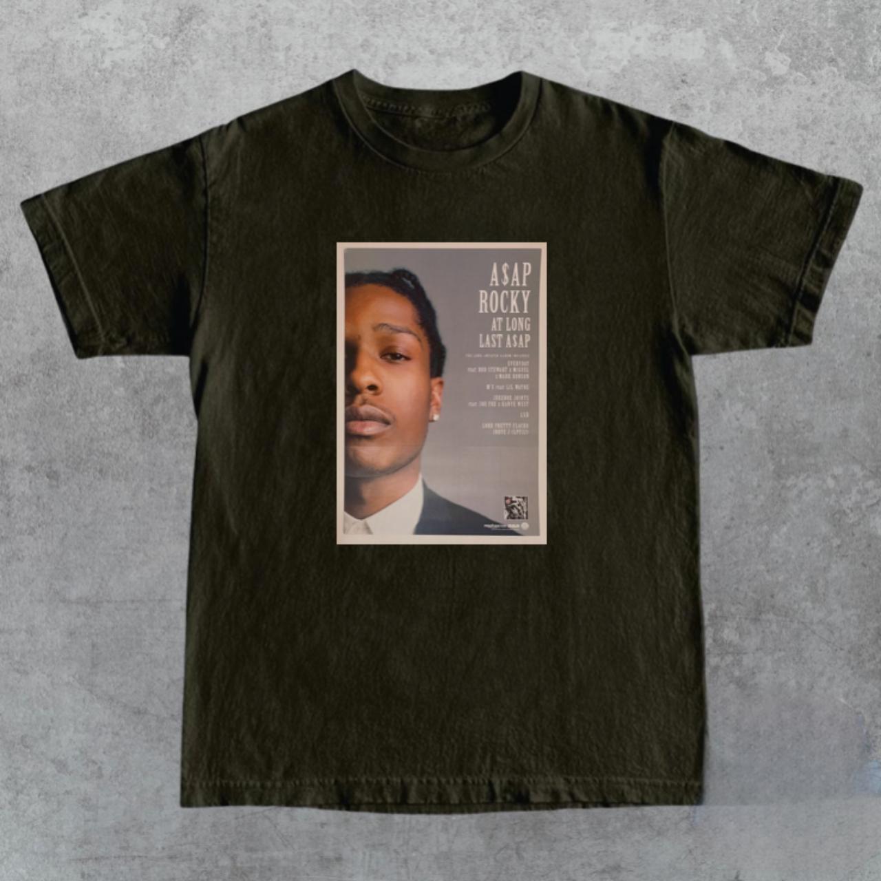 Asap Rocky Green Long Sleeve T-Shirt Tee