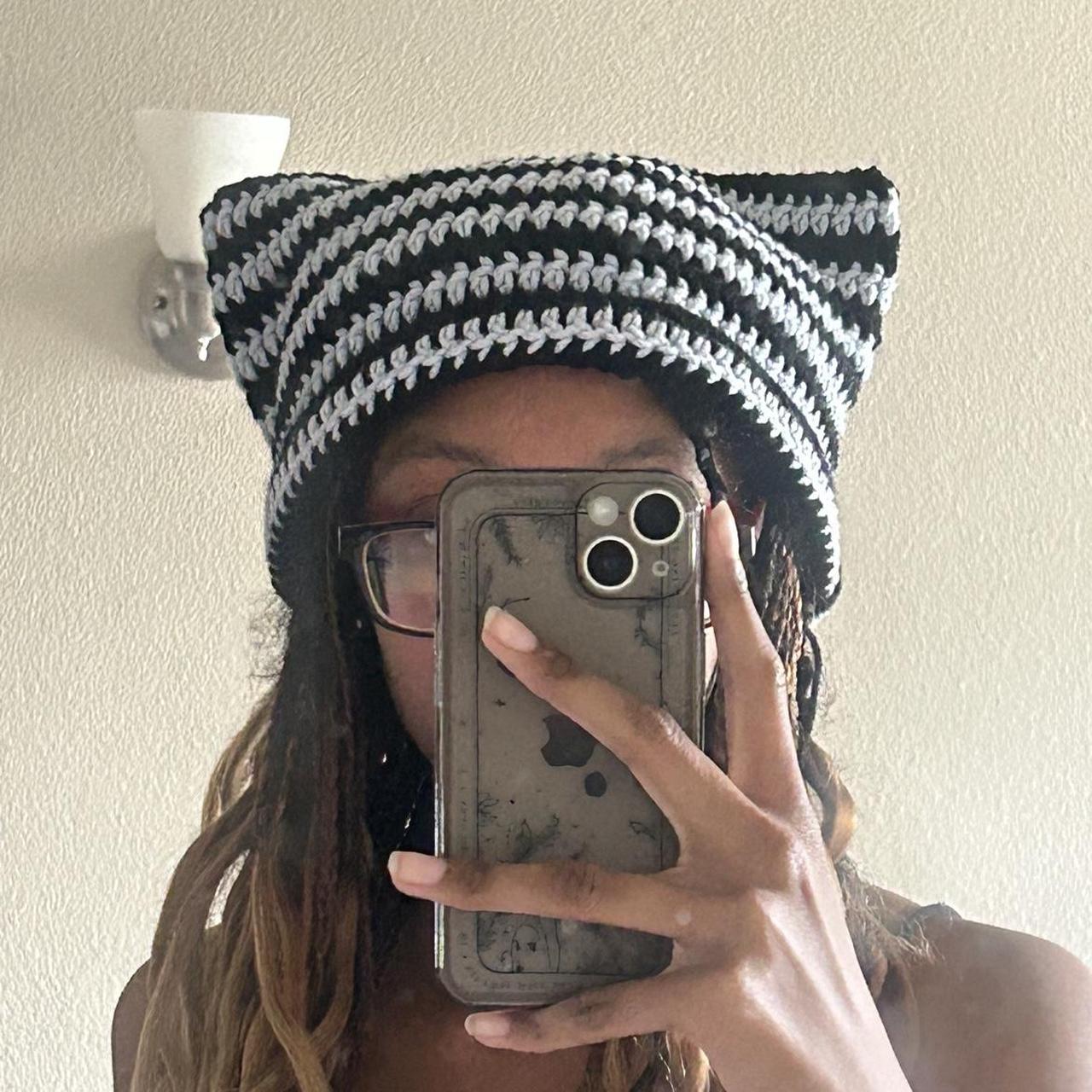 women's cat ear beanie