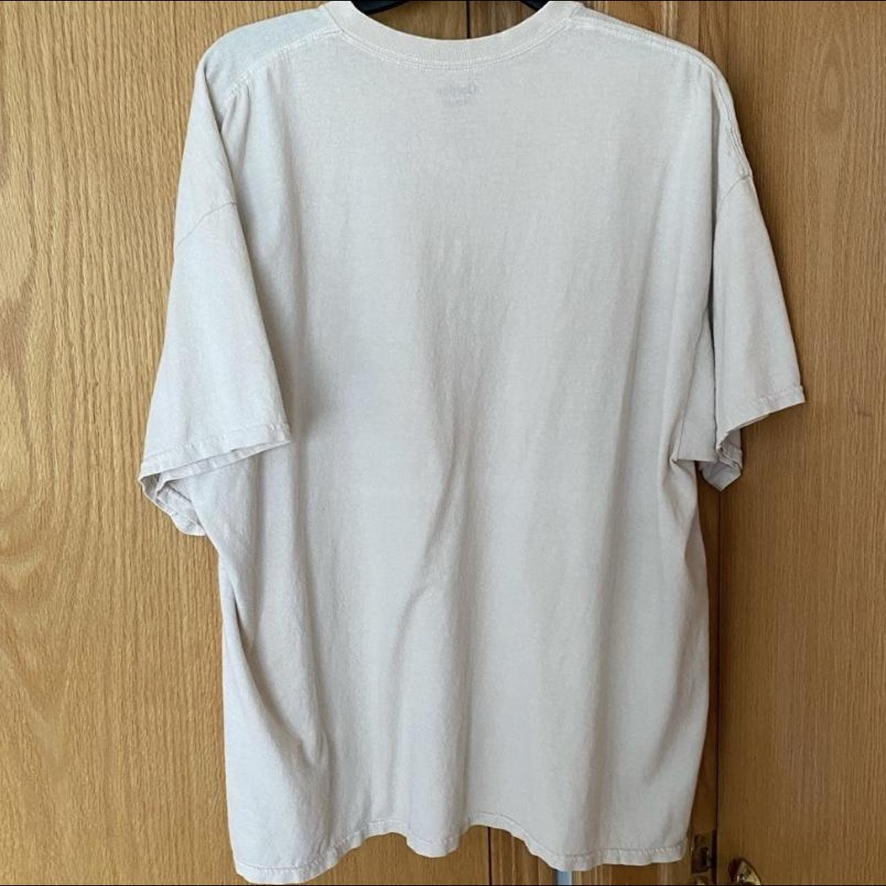 PacSun Women's Cream T-shirt | Depop