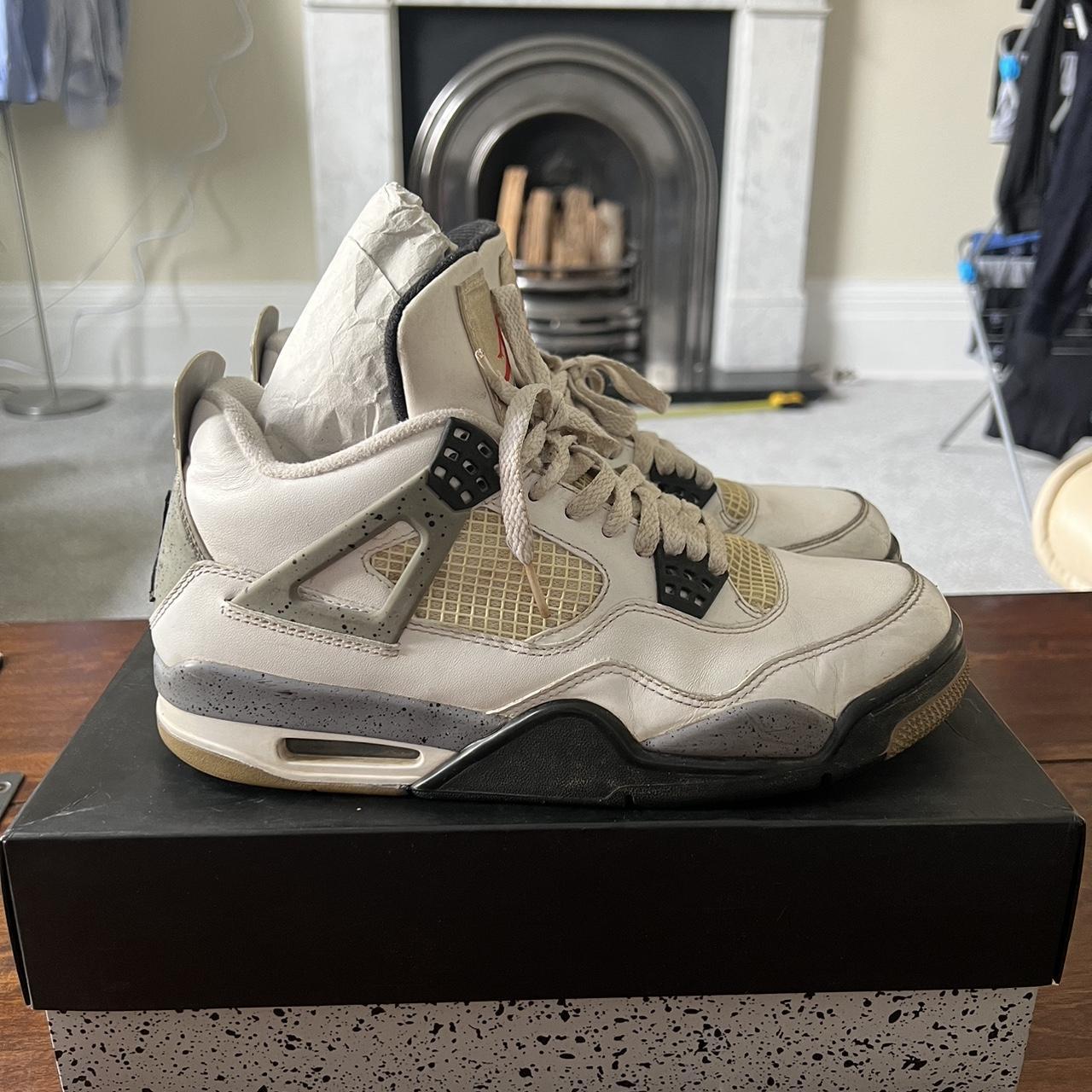 Air Jordan Cement 4 IV 2012 Retro jordan... Depop