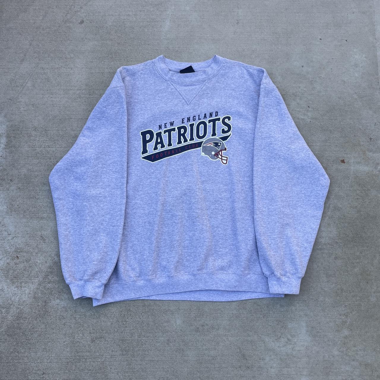 Vintage 90s New England Patriots crewneck - Depop