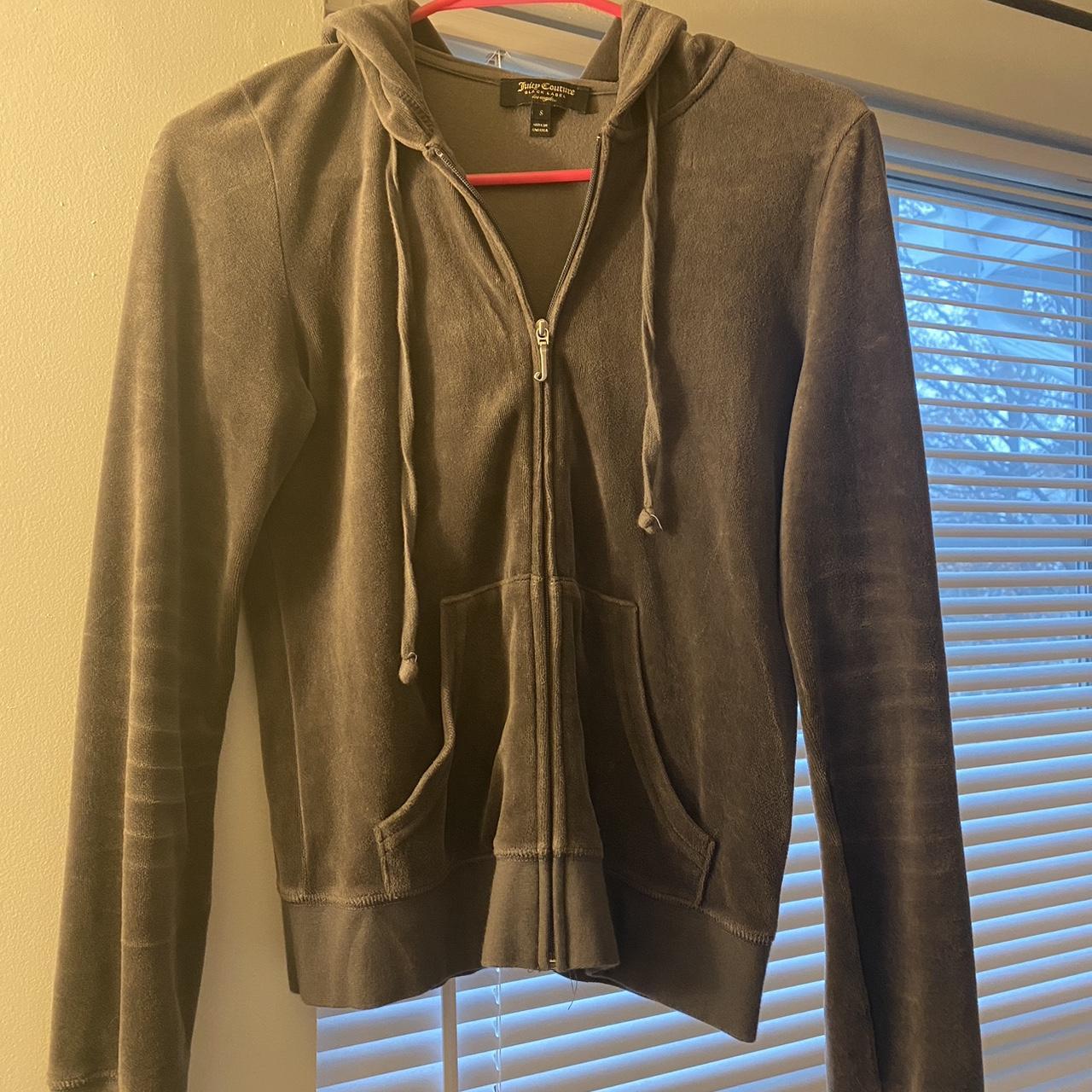 Juicy Couture Zip Up Size: Small - Depop