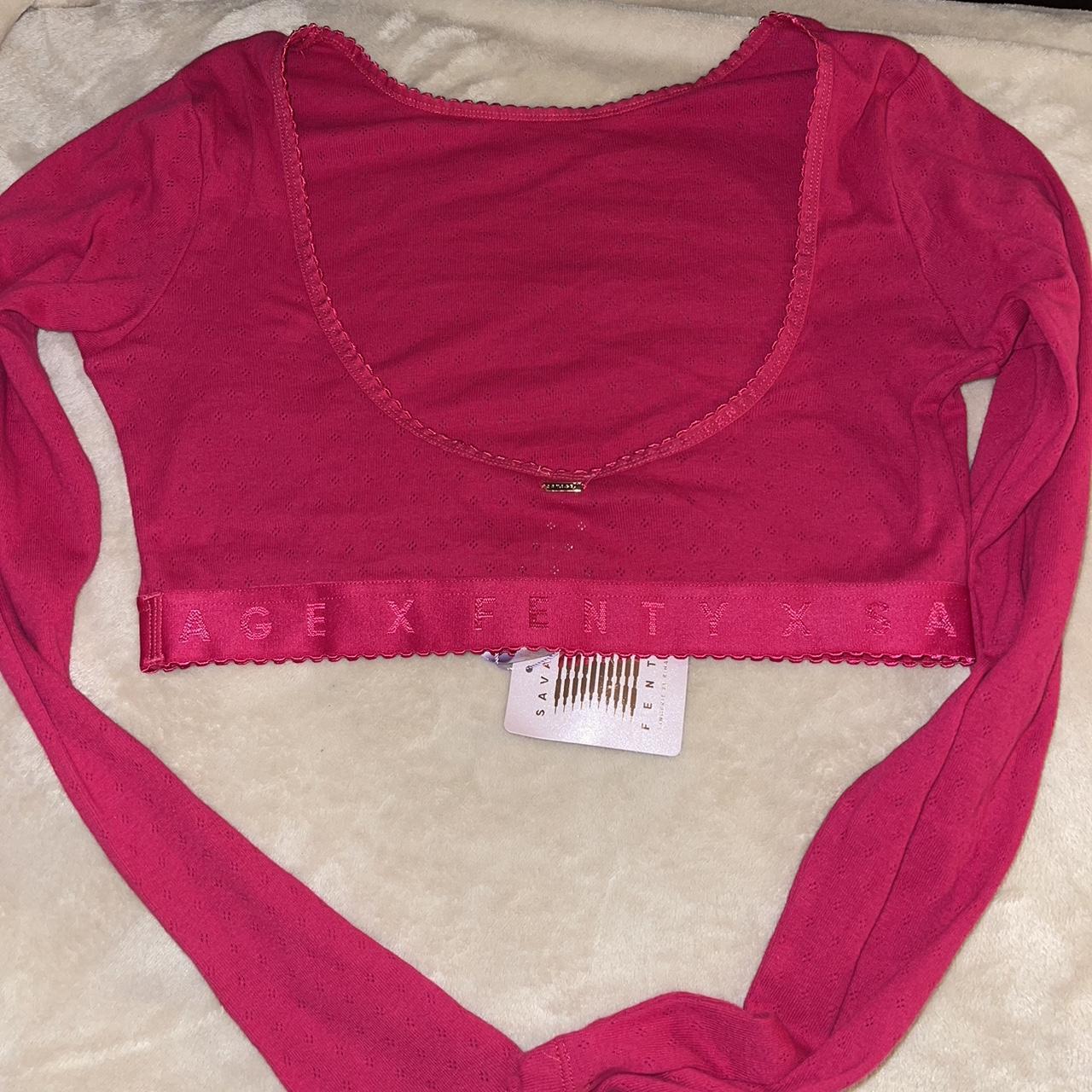 Savage x Fenty by Rihanna Love sleeve crop top in a...
